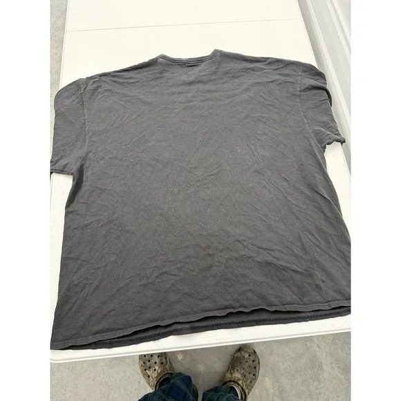 AMC The Walking Dead Skull Zombie Graphic T Shirt Black - Picture 6 of 7